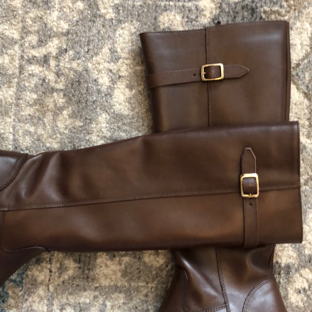 Italian Shoemakers Antonia Leather Boot in brown - Picture 3 of 8